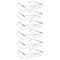Boost Eyewear Reading Glasses, Clear Half Rim Frame, Comfort Spring Loaded Hinges, 6PK 28200 - alternate 1